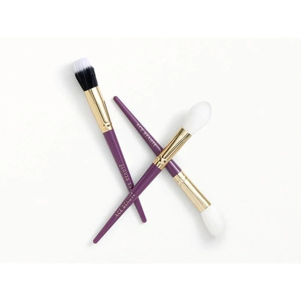 ACE BEAUTÉ 3 Piece Face Brush Set